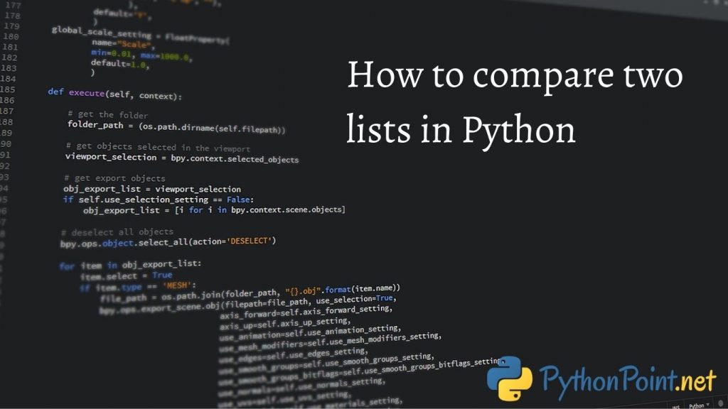 Python find differences between two lists tuts make the most pythonic