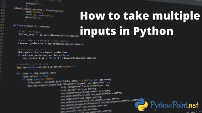 how-to-take-multiple-inputs-in-python-pythonpoint