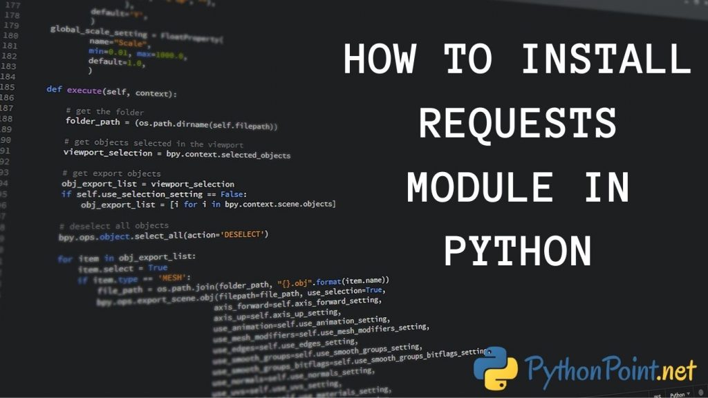 how-to-install-requests-module-in-python-pythonpoint