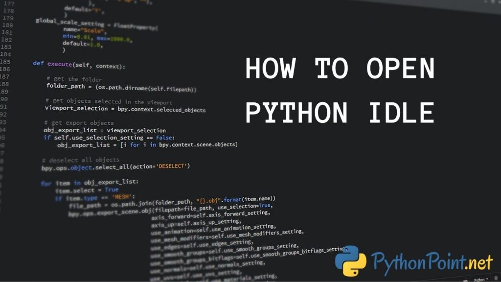 Как запустить idle python windows