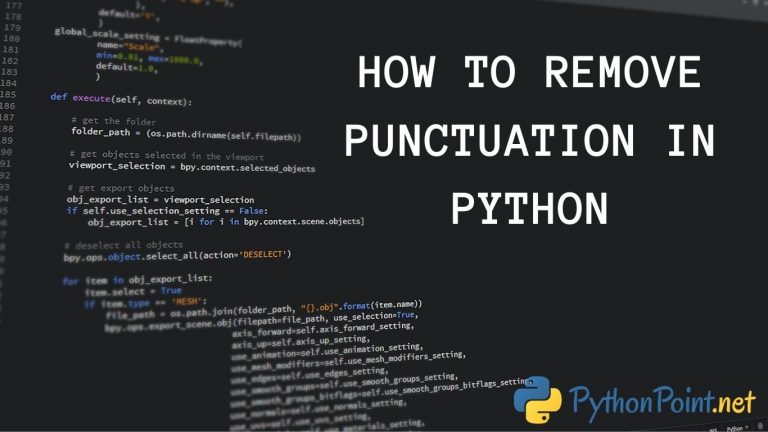 how-to-remove-punctuation-in-python-pythonpoint