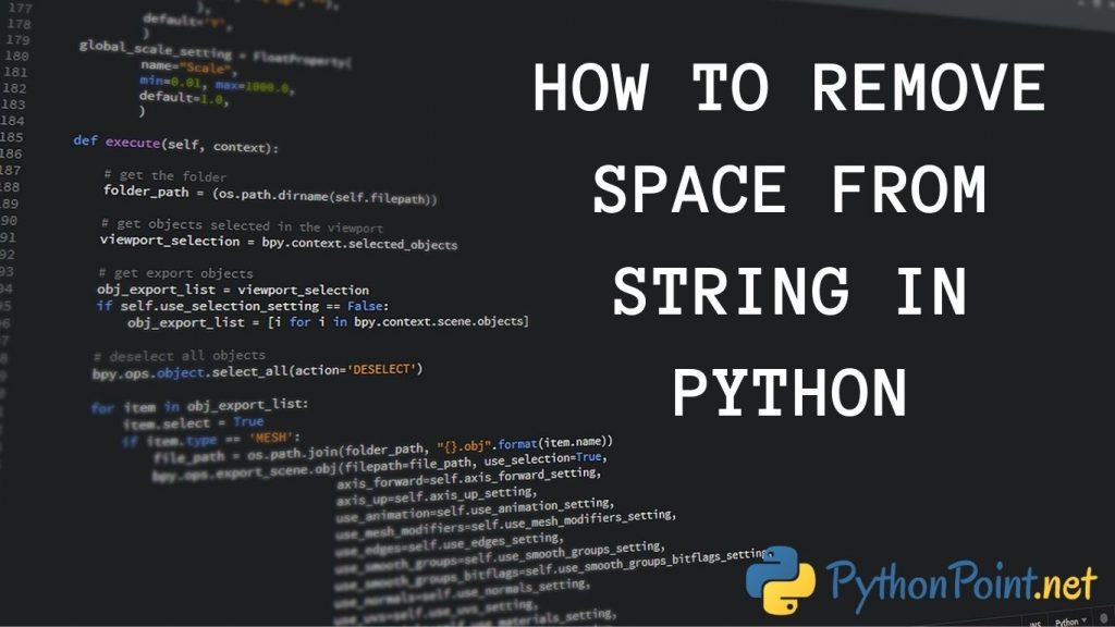 how-to-remove-spaces-from-a-string-in-python-youtube