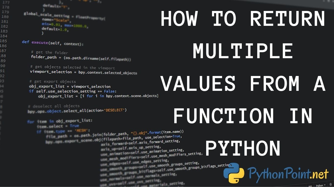 how-to-return-multiple-values-from-a-function-in-python-pythonpoint