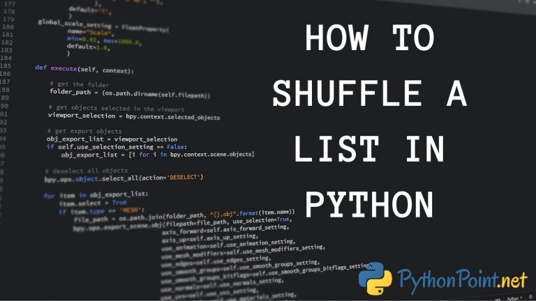 how-to-shuffle-a-list-in-python-pythonpoint