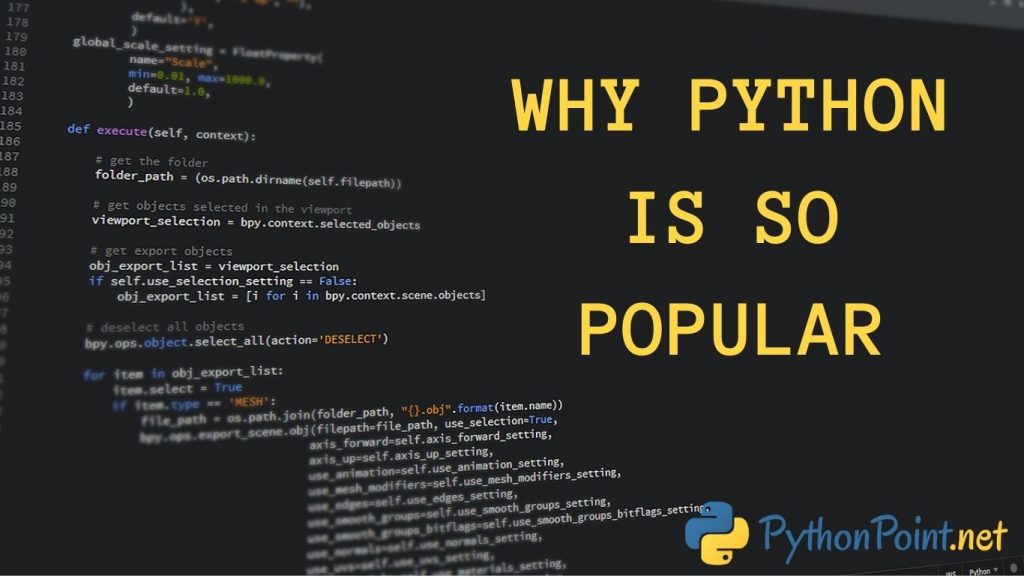 why python is so popular