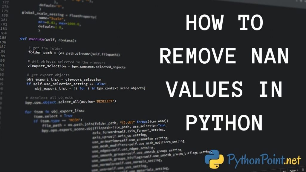 how-to-remove-nan-values-in-python-pythonpoint